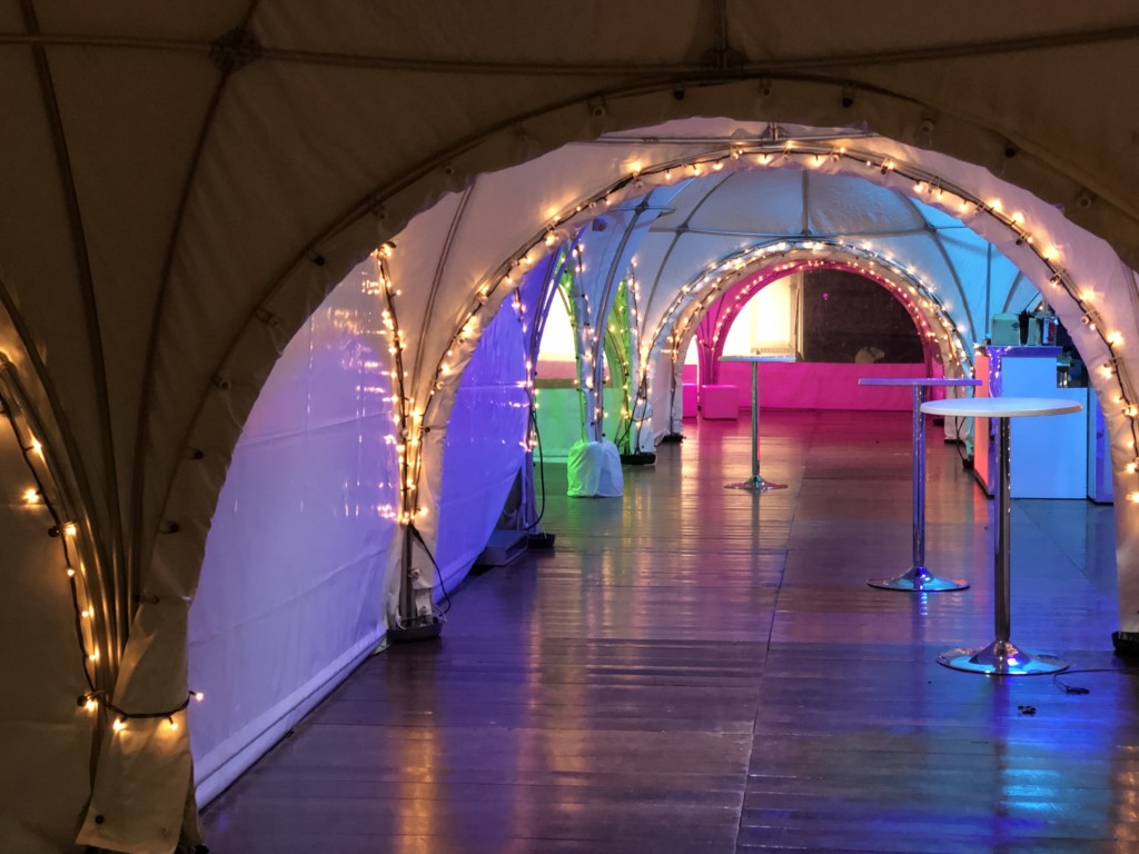 IMG 3657 1024x768 Dome tent Xmas Party for Film Company